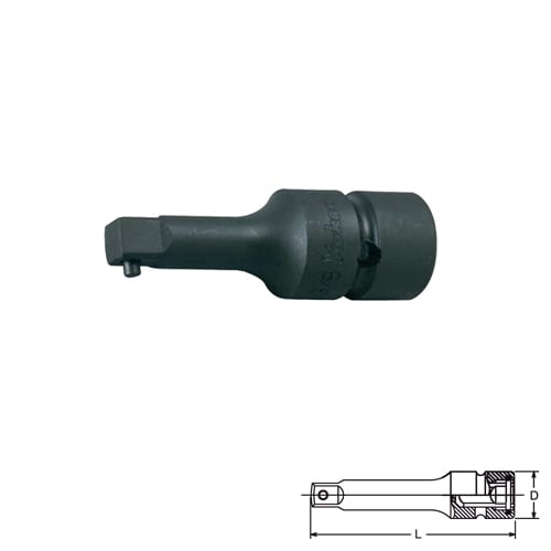 SKI - สกี จำหน่ายสินค้าหลากหลาย และคุณภาพดี | KOKEN NV14433A-150P ข้อลดลม NV 1/2นิ้ว-3/8นิ้ว-150mm.
